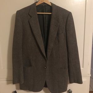 Grey Herringbone Sports Coat
